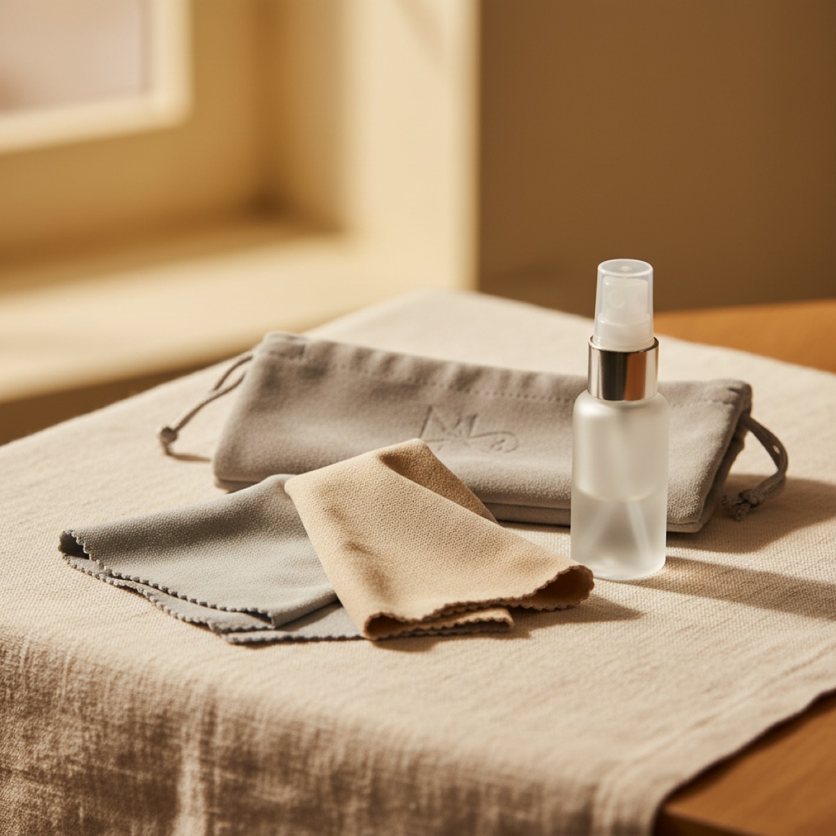 Care Kit · Cloth & Spray
